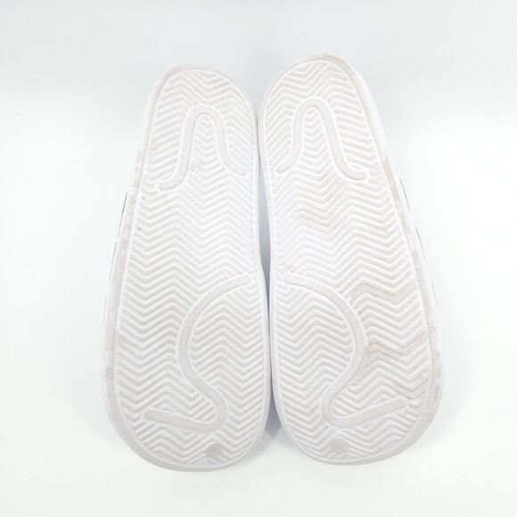 Adidas Adilette Clog White Black Mens Size 12 Women 13 Sandal Slide - Picture 9 of 9